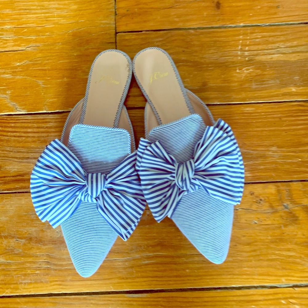 J. Crew Bow Mules